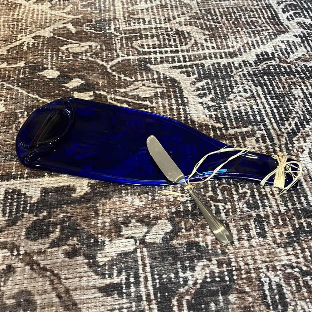 Wine Bottle Cheese Board